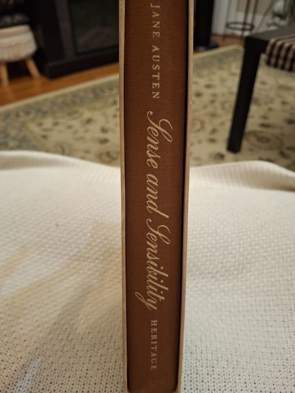 Vintage Heritage Press Sense and Sensibility Jane Austen 1957 Slipcase Sandglass